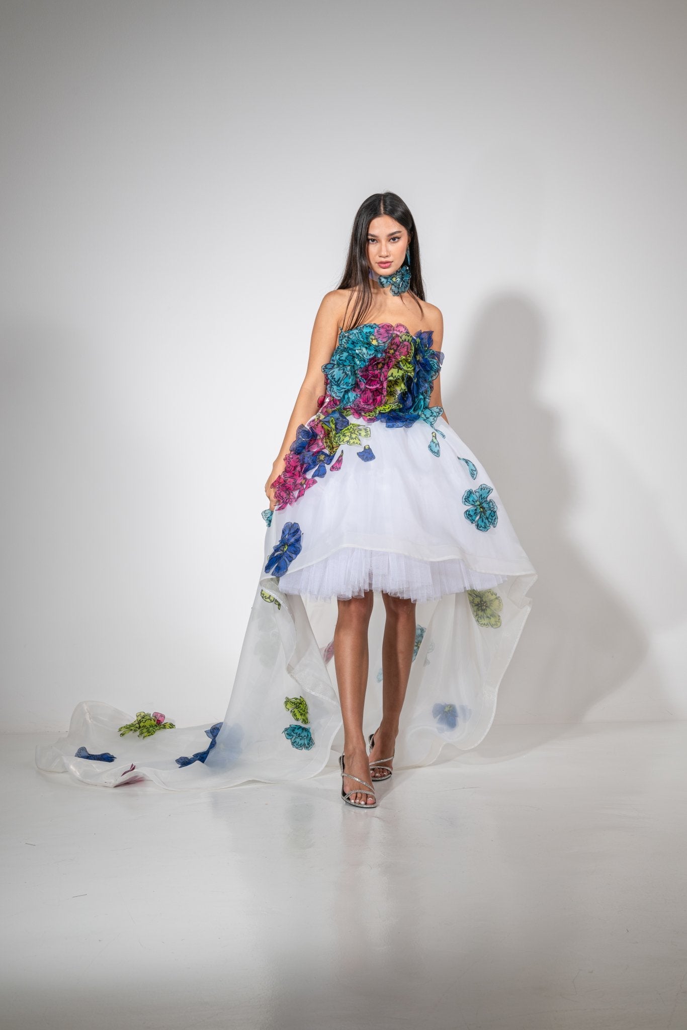 Floral Couture Dress - SamarMuradCollezione