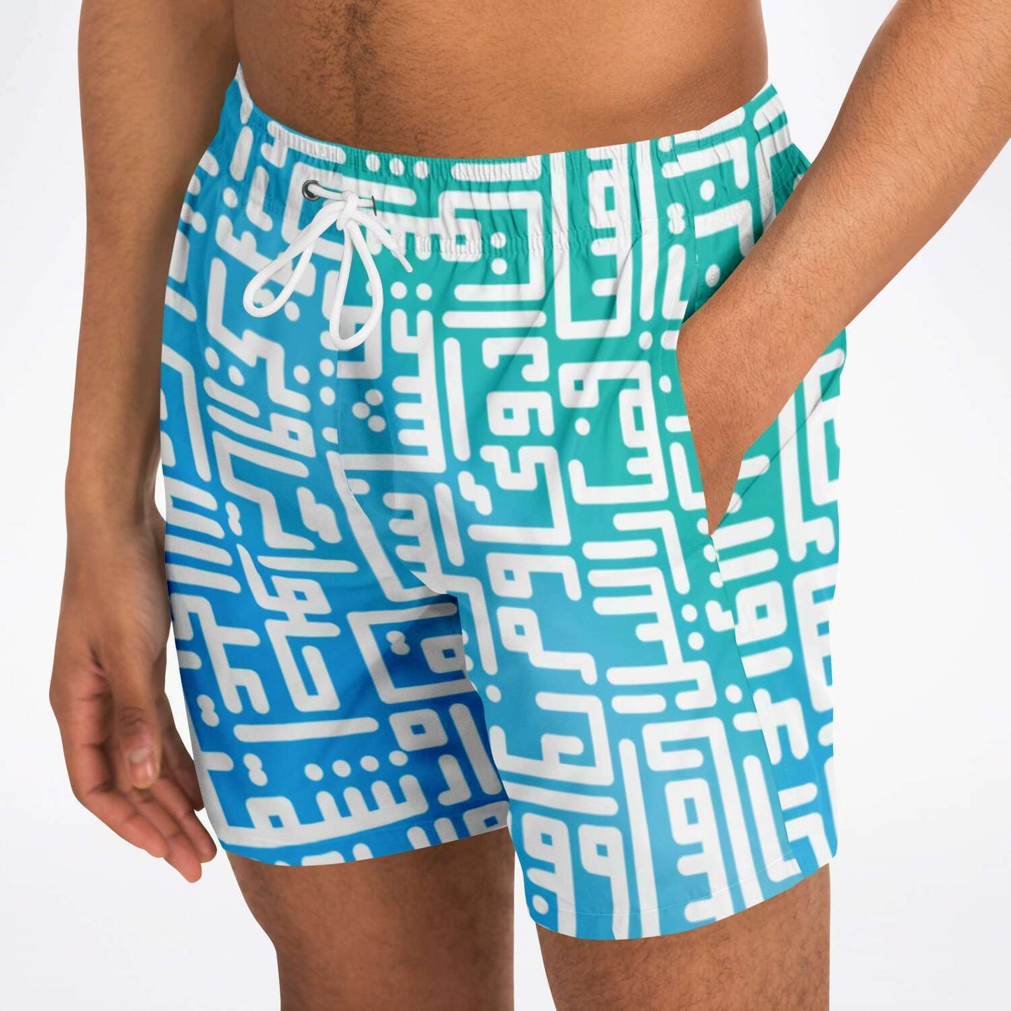 Trunk shorts Maui White - SamarMuradCollezione