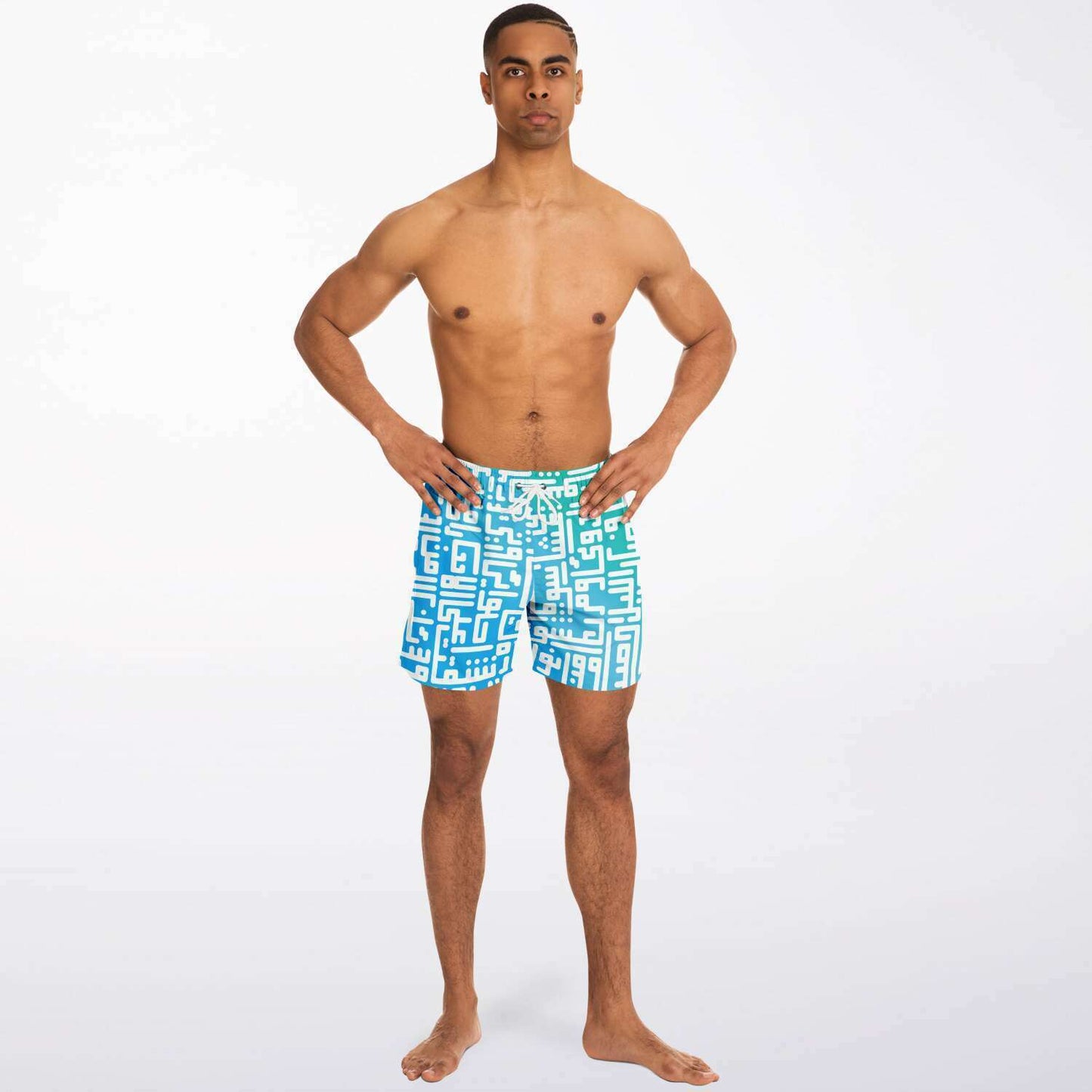 Trunk shorts Maui White - SamarMuradCollezione