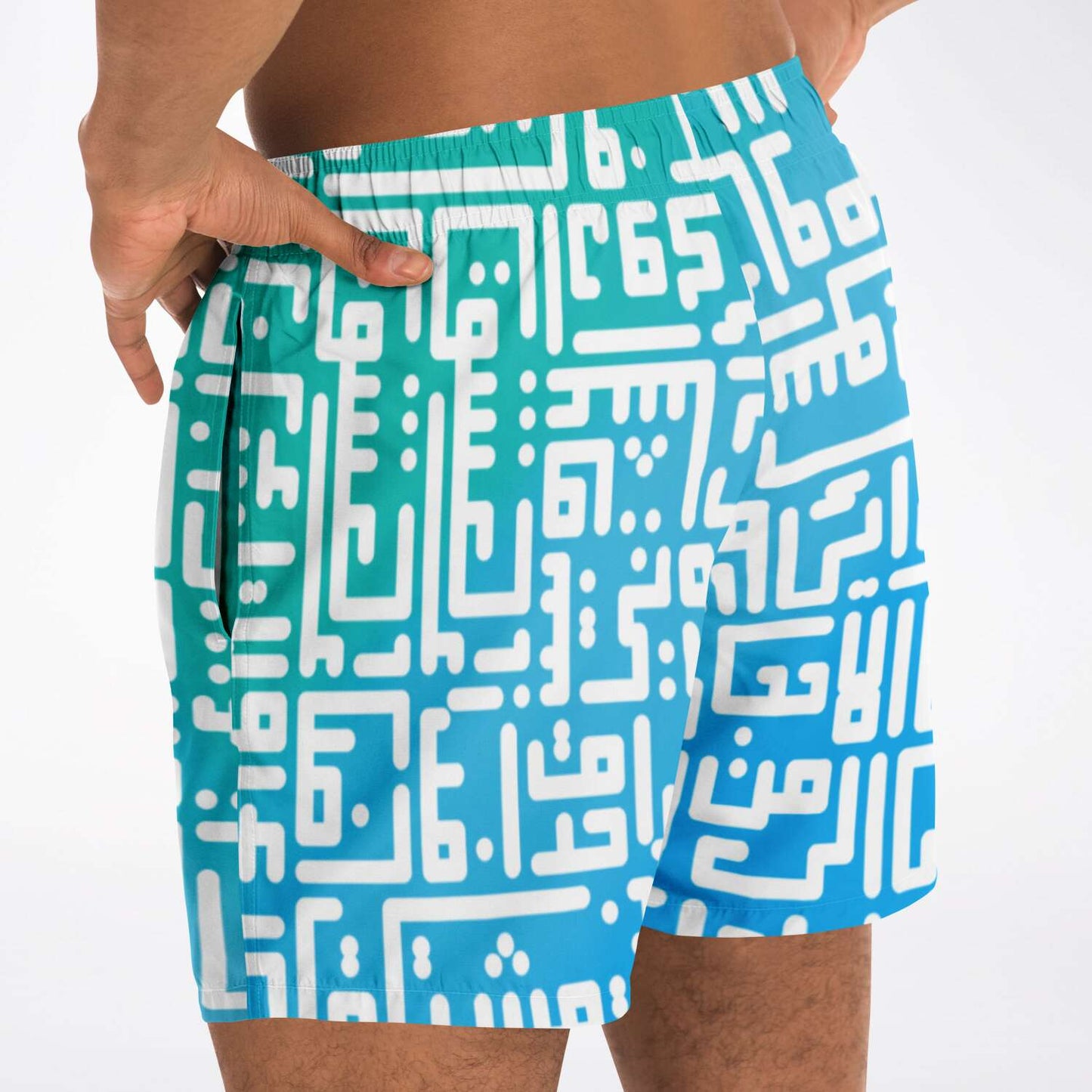 Trunk shorts Maui White - SamarMuradCollezione
