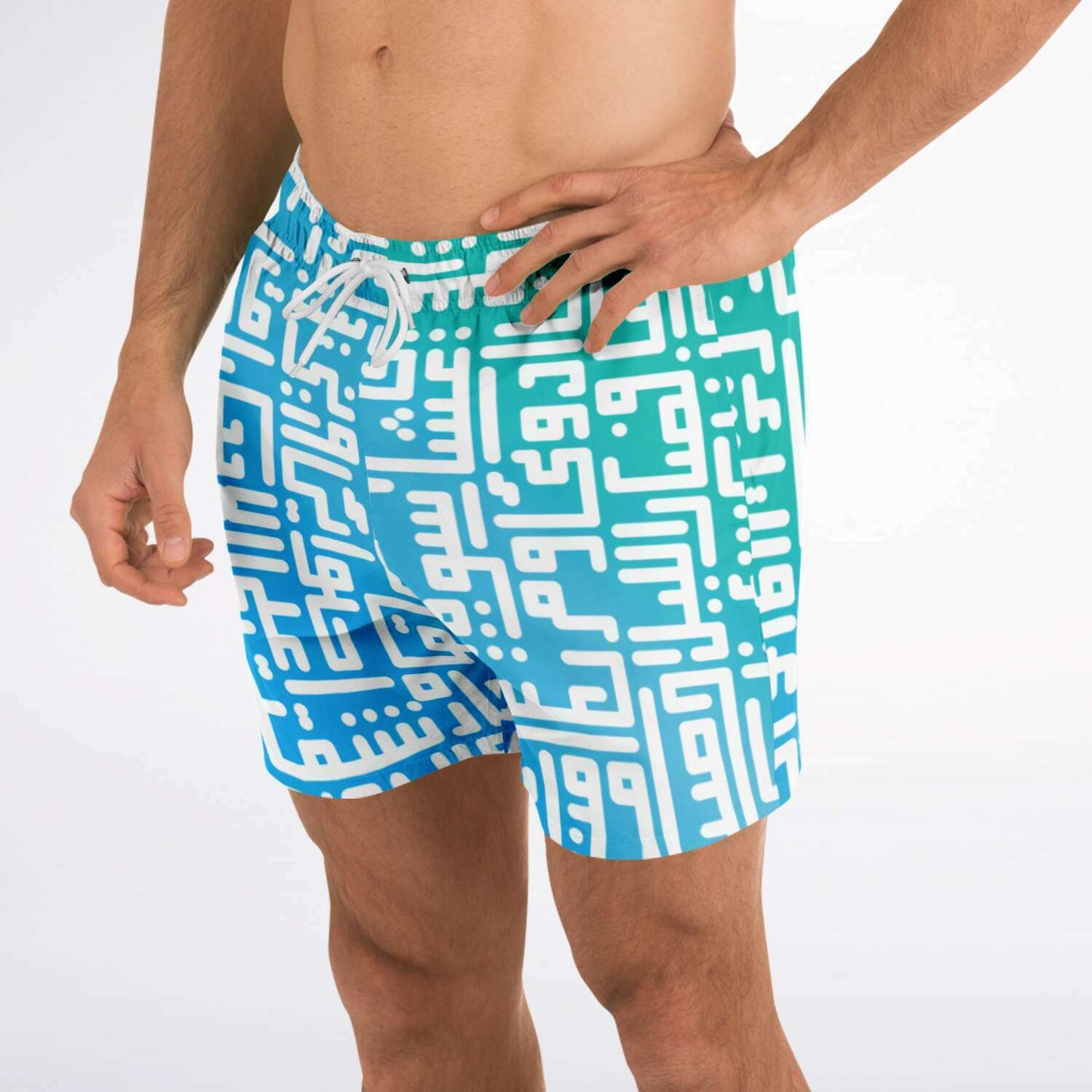 Trunk shorts Maui White - SamarMuradCollezione