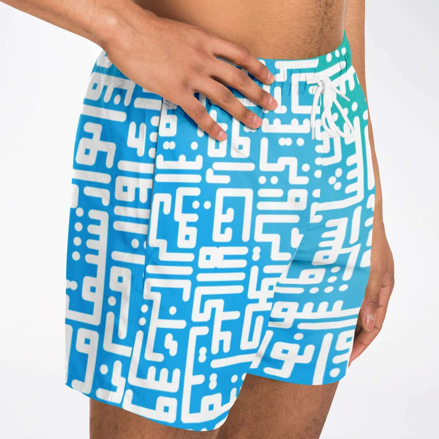 Trunk shorts Maui White - SamarMuradCollezione