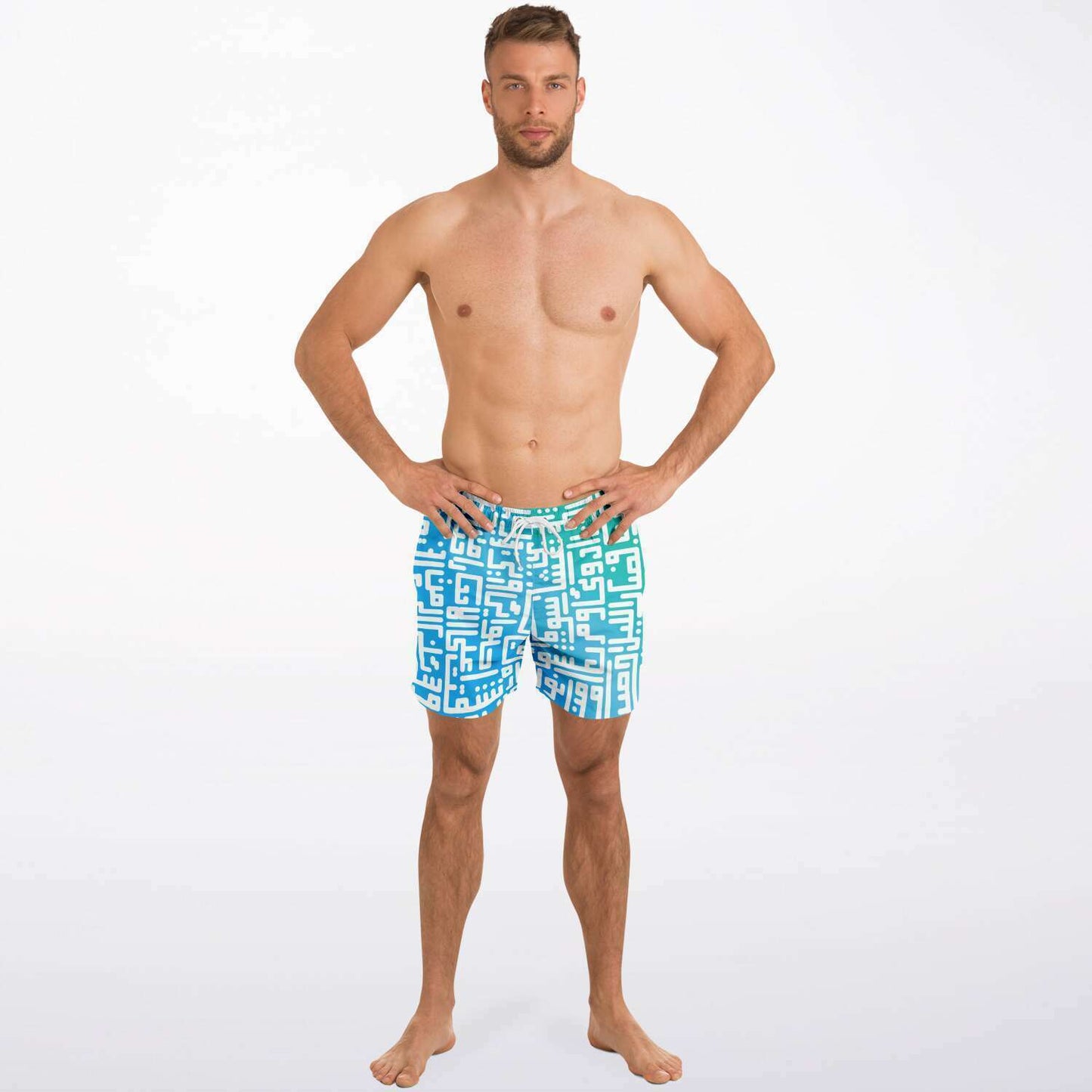 Trunk shorts Maui White - SamarMuradCollezione
