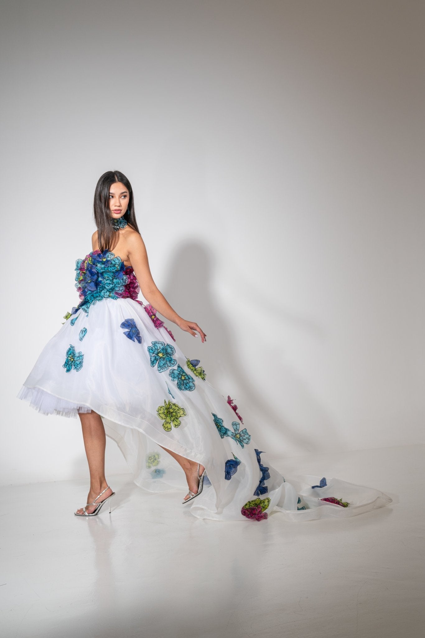 Floral Couture Dress - SamarMuradCollezione