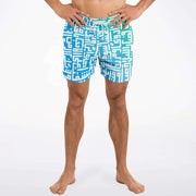 Trunk shorts Maui White - SamarMuradCollezione